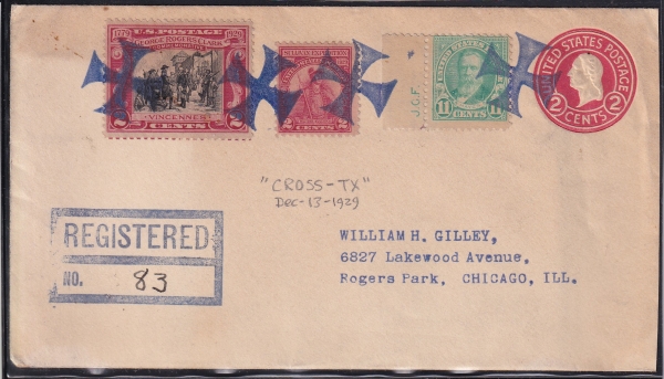 CROSS-TX()-FANCY COVER-CHICAGO,ILL.ü-1929.12.13