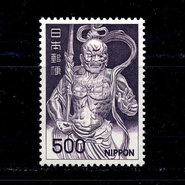 JAPAN(Ϻ)-#891A-500y-DEVA KING STATUE,SOUTH GATE,TODAIJI( ŷ  ̺  )-1966