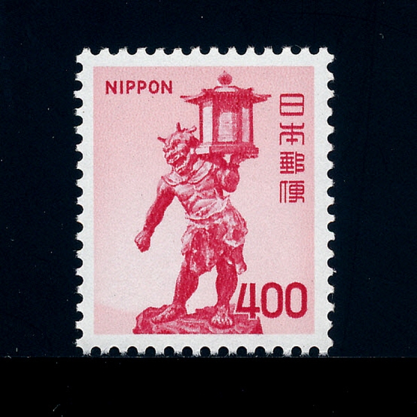 JAPAN(Ϻ)-#1084-400y-TENTOKI SCULPTURE,11TH CENTURY(Ű )-1974