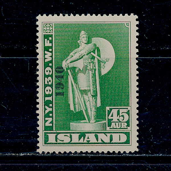 ICELAND(̽)-#234-45a-STATUE OF THORFINN KARLSEFNI(丣 Į)-1940.5.11