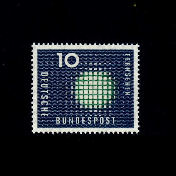 GERMANY()-#770-10pf-TELEVISION SCREEN(ڷ ȭ)-1957.8.23