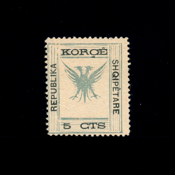 ALBANIA(˹ٴϾ)-#65-5c-DOUBLE HEADED EAGLE(Ӹ )-1917