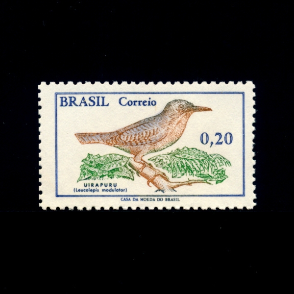 BRAZIL()-#1088-20c-MUSICIAN WREN( )-1968.7.9