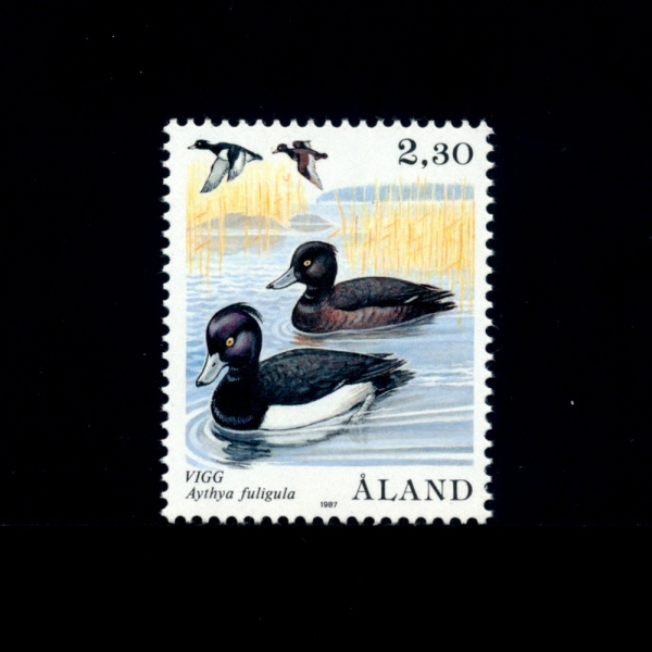 ALAND ISLANDS(ö )-#16-2.30m-AYTHYA FULIGULA(Ʈ )-1987.1.2