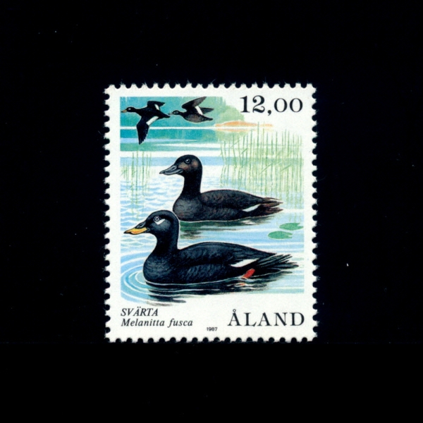 ALAND ISLANDS(ö )-#21-12m-MELANTHA FUSCA( )-1987.1.2