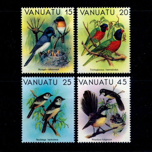 VANUATU(ٴ)-#319~22(4)-BIRDS()-1982.2.8