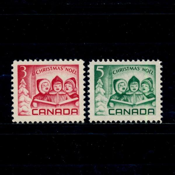 CANADA(ĳ)-#476~7(2)-SINGING CHILDREN AND PEACE TOWER, OTTAWA(,ȭ ž)-1967.10.11