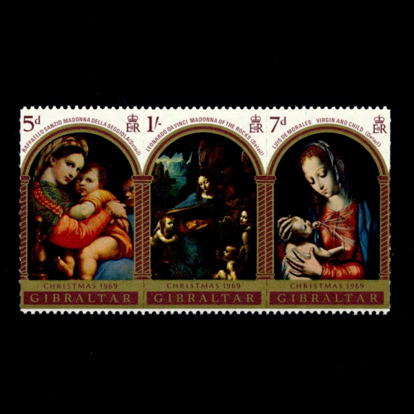 GIBRALTAR()-#230~2(3)-CHRISTMAS(ũ)-1969.12.1