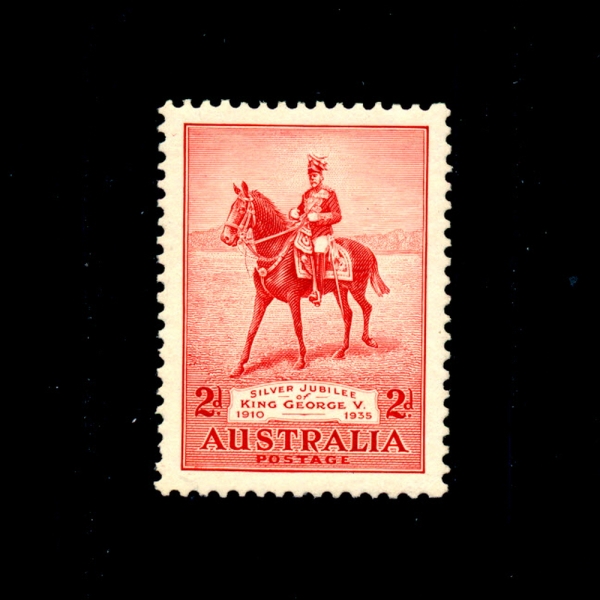 AUSTRALIA(Ʈϸ)-#152-2p-GEORGE V ON HIS CHARGER \"ANZAC\"( V հ  ȣ  \"ANZAC\")-1935.5.2