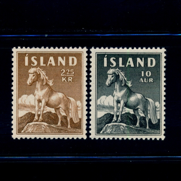ICELAND(̽)-#311~2(2)-ICELANDIC PONY(̽ )-1958.9.27
