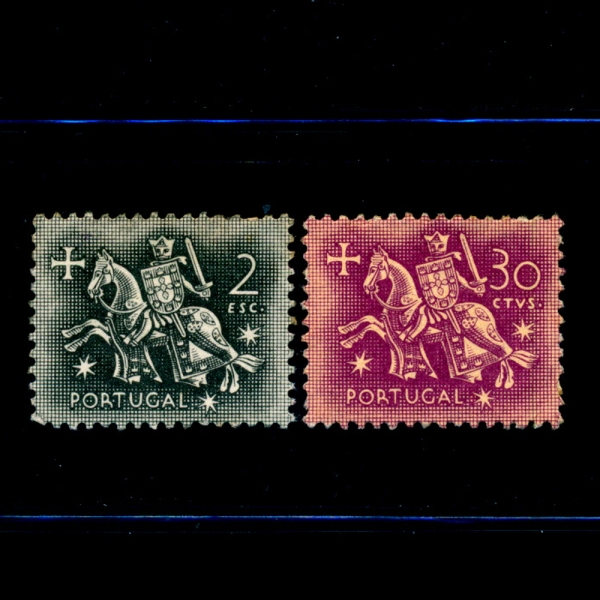 PORTUGAL()-#A184(2)-EQUESTRIAN SEAL OF KING DINIZ(  ¸ )-1953~56