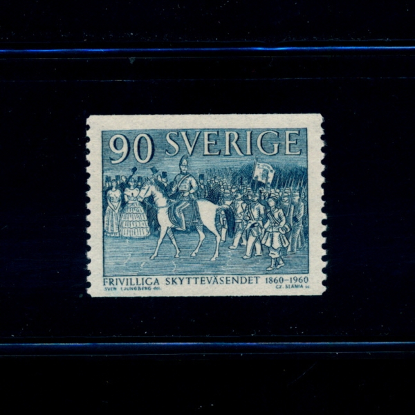 SWEDEN()-#557-90o-GPARADE OF RIFLEMEN(Ѽ)-1960.6.30