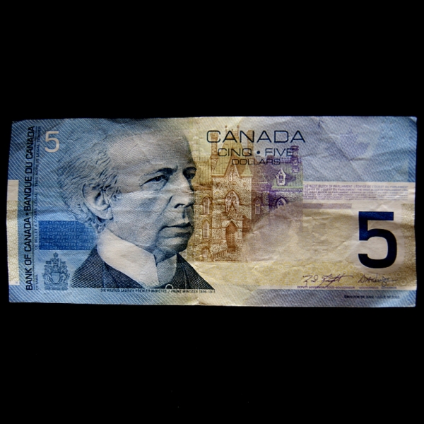 CANADA-ĳ-P101-SIR WILFRID LAURIER( θ-Ѹ)-5 DOLLARS-2002